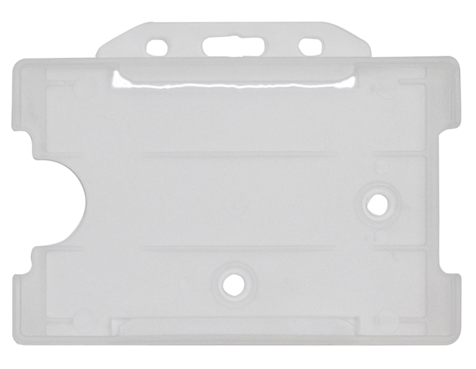 Badgehouder horizontaal (open)