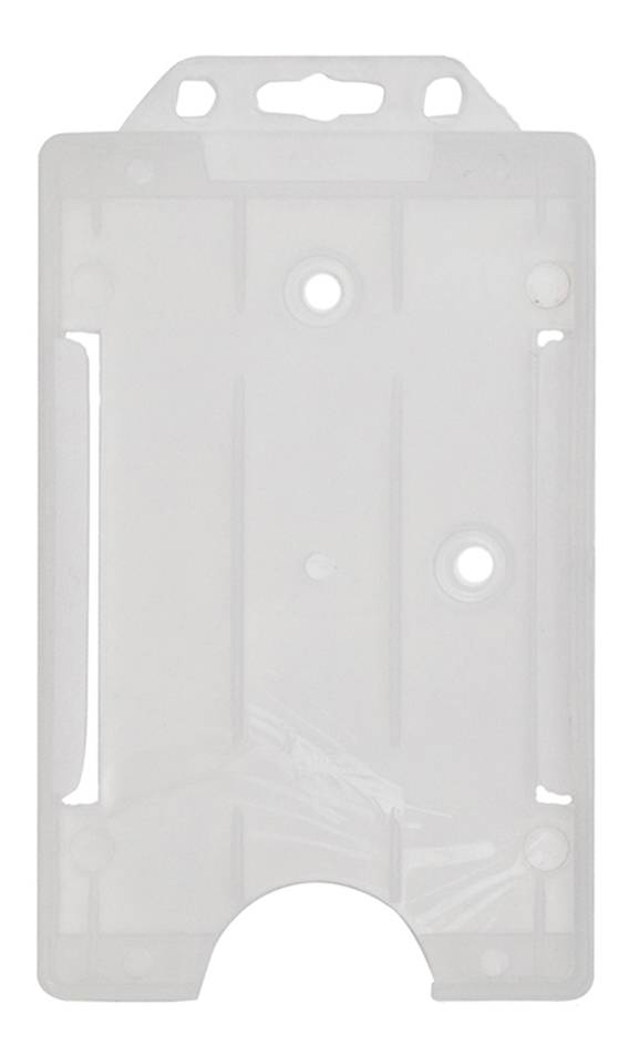 Badgehouder verticaal (open)