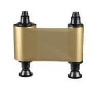 Evolis Monochrome Ribbon, Metallic Gold