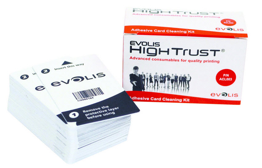 Evolis Adhesive Card Cleaning Kit