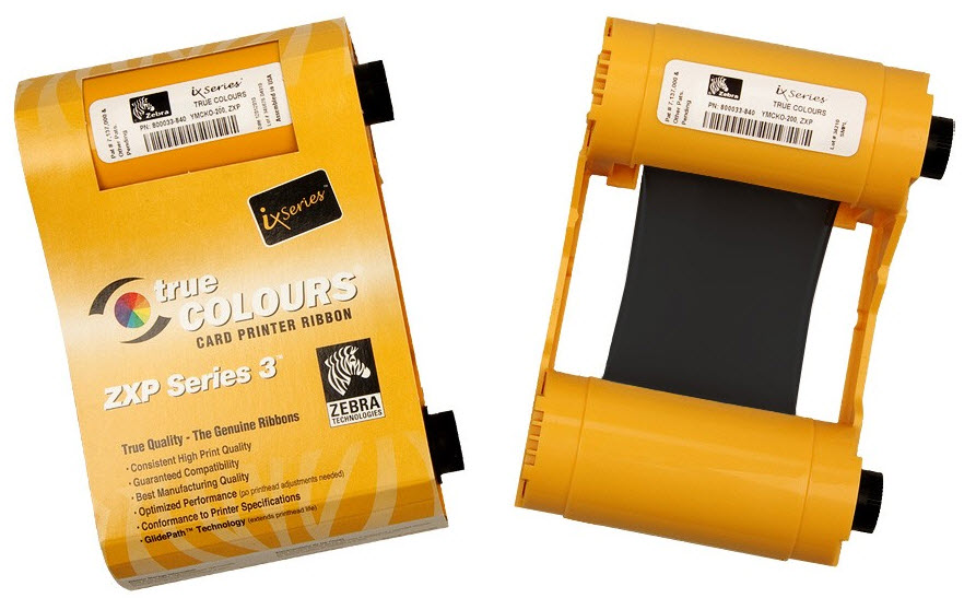 Zebra Monochrome Ribbon, Black