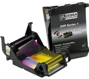 Zebra Color Ribbon, YMCKO