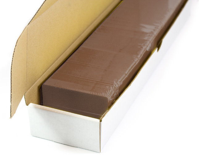 Blanco plastickaarten (brons metallic)